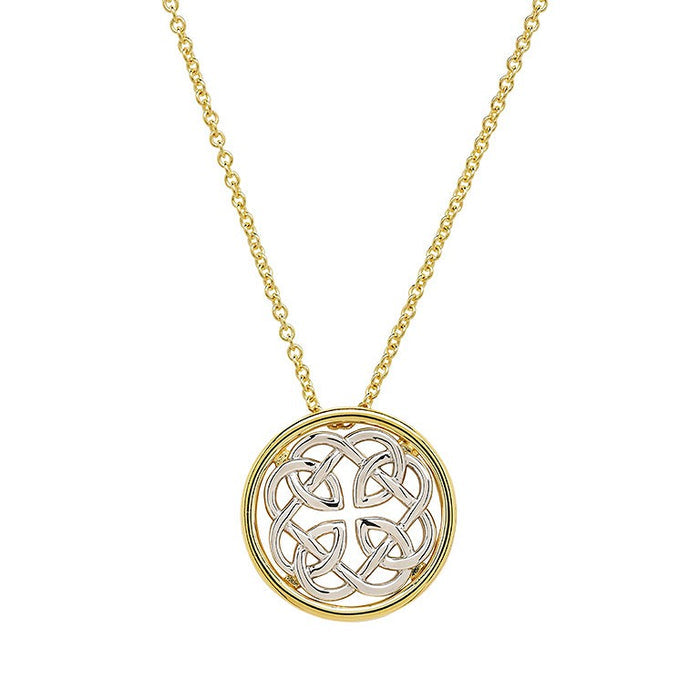 14kt Gold Vermeil Celtic Necklace