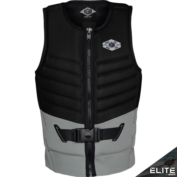 2026 KGB SELECT VEST - BLACK / SILVER