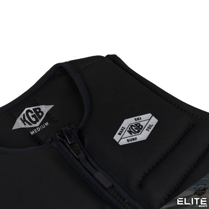 2026 KGB SELECT VEST - BLACK / SILVER