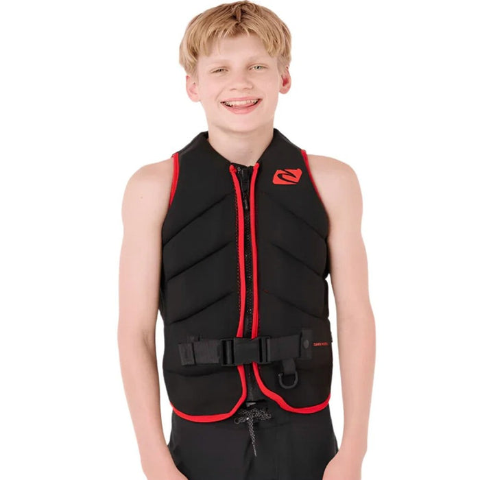 2026 RIPCURL BOYS DAWN PATROL VEST - BLACK