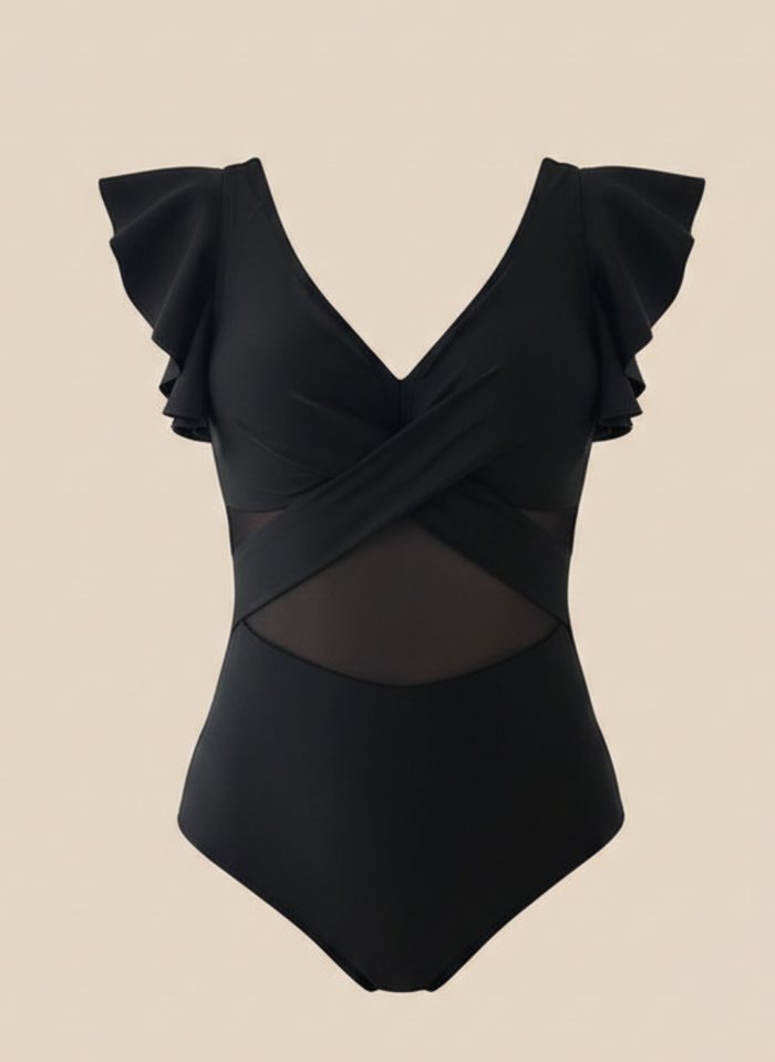 Anissa™ | Stylish V-Neck Swimsuit