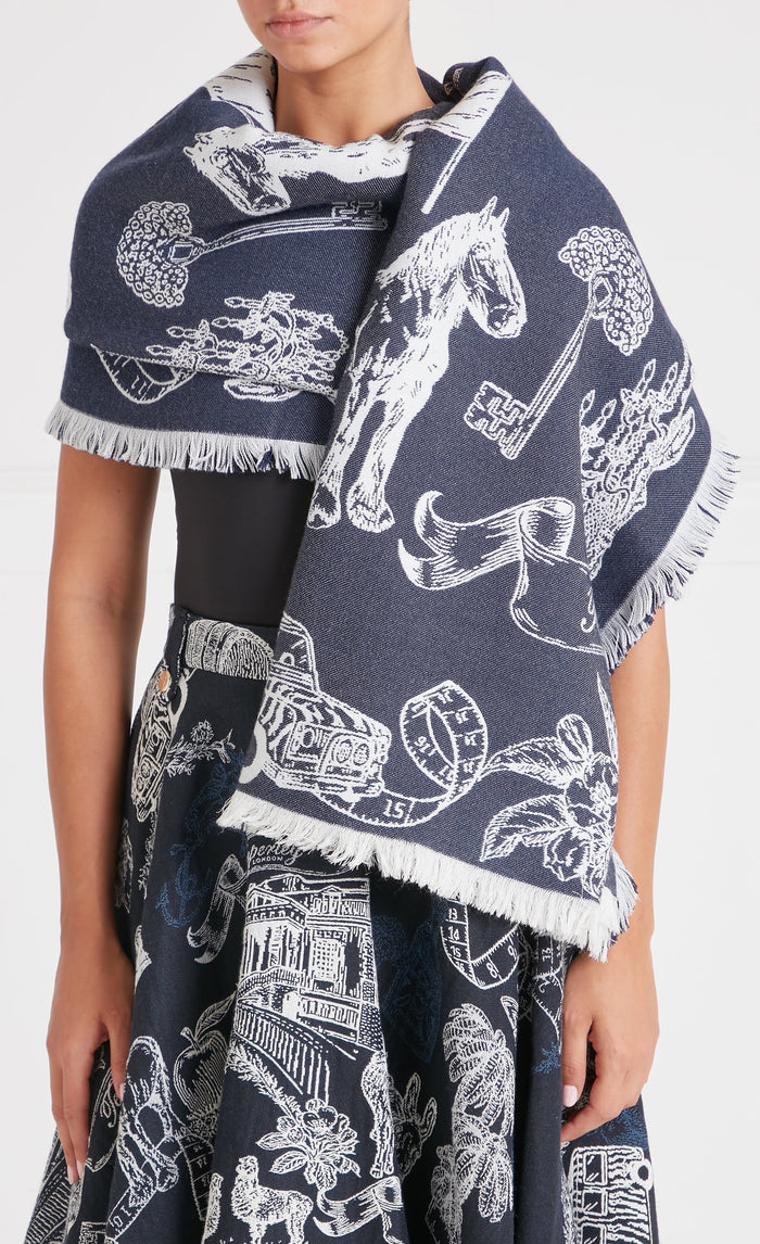 Anniversary Shawl - Twilight
