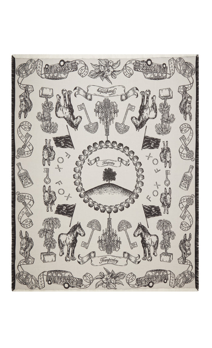 Anniversary Shawl - White