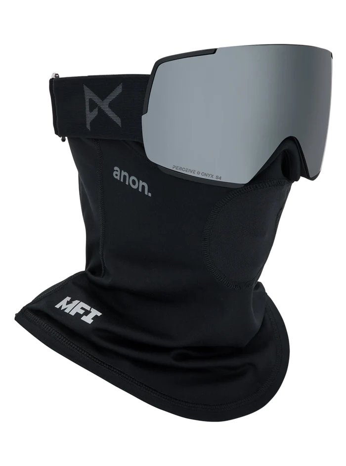 Product image of Anon M5 Goggles + Bonus Lens + MFI® Face Mask[Variant:Frame: Smoke, Lens: Perceive Sunny Onyx (6% / S4), Spare Lens: Perceive Variable Violet (34% / S2)]