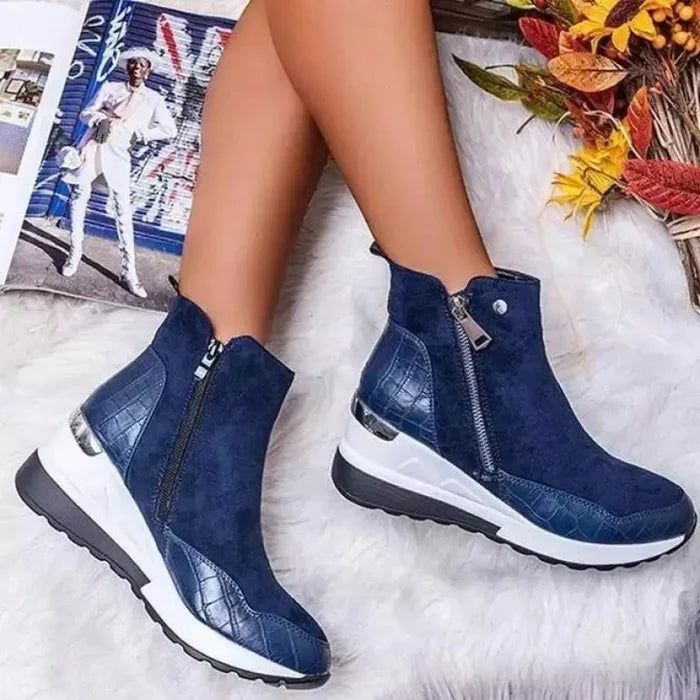 Arvani Mid-Top Sneakers