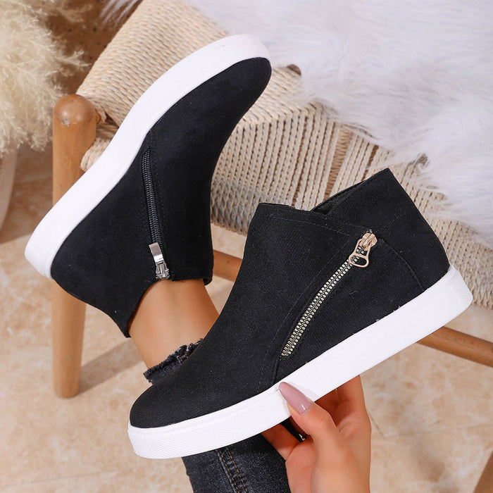 Athena Zip Sneakers