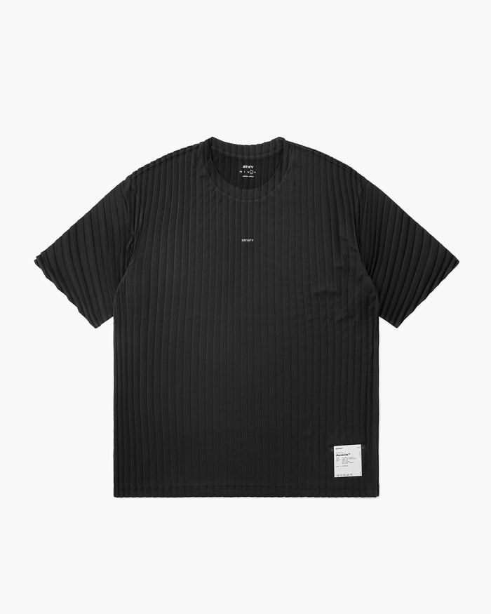 Auralite™ Pleated T-Shirt Black