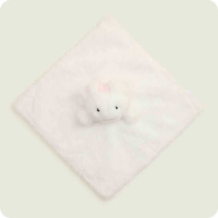 Axolotl Lovey Blanket Warmies top view