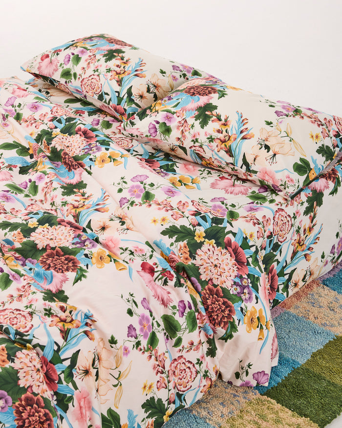 Belle Floral Organic Cotton Pillowcases