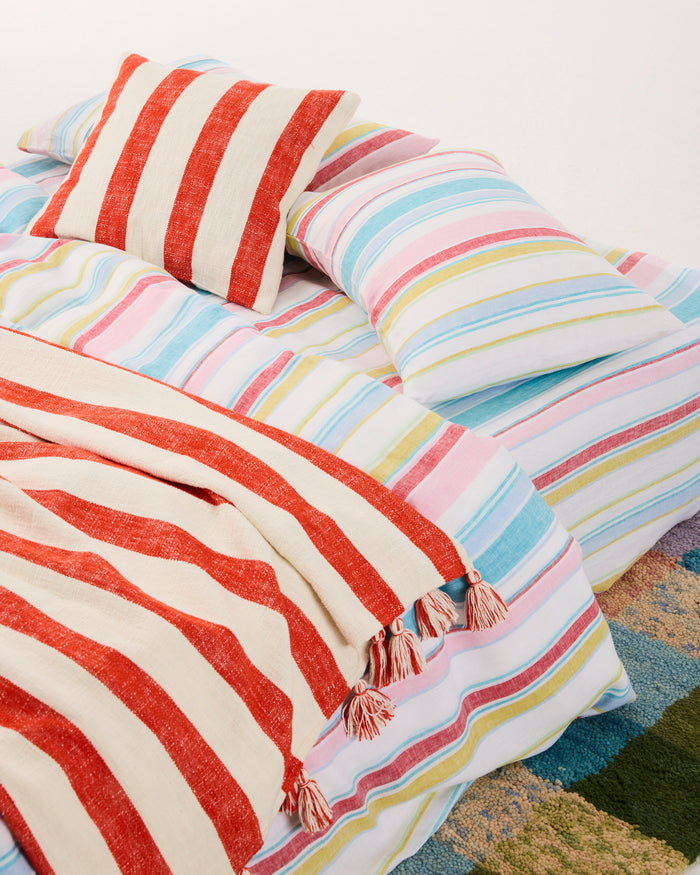 Bellissimo Stripe Linen Pillowcases