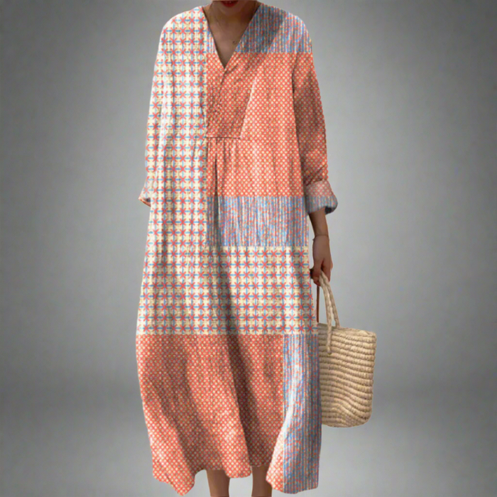 Bethany - Elegant Geometric Dress
