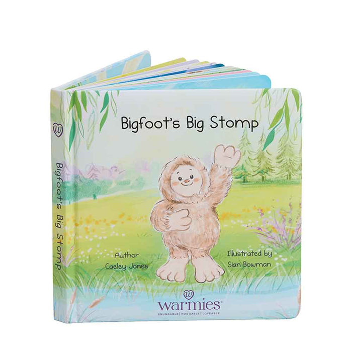 Warmies Bigfoot's Big Stomp Board Book