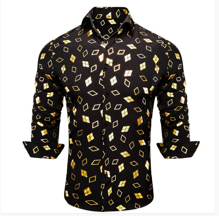 Black Gold Geometry CY-1046 - SimonVon Shop