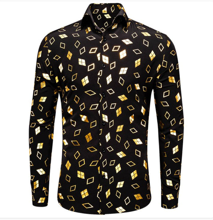 Black Gold Geometry CY-1046 - SimonVon Shop
