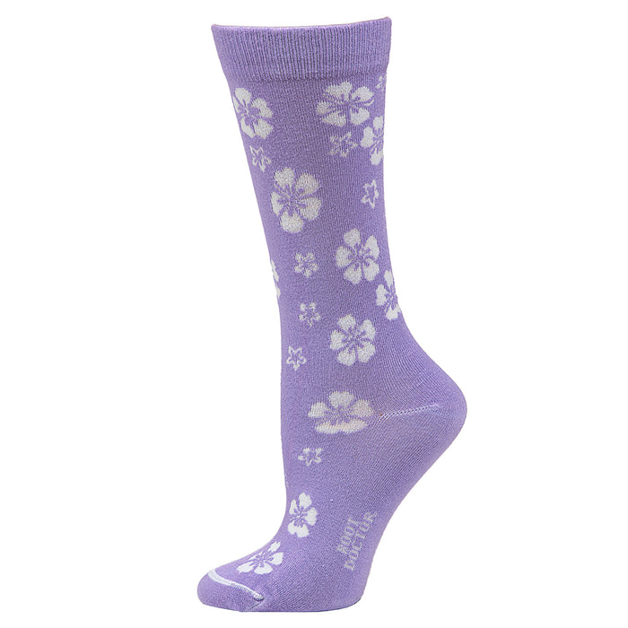 Boot Hibiscus Flower Socks