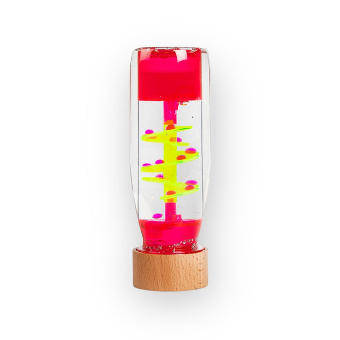 Bouteille sensorielle | Spirale Rose