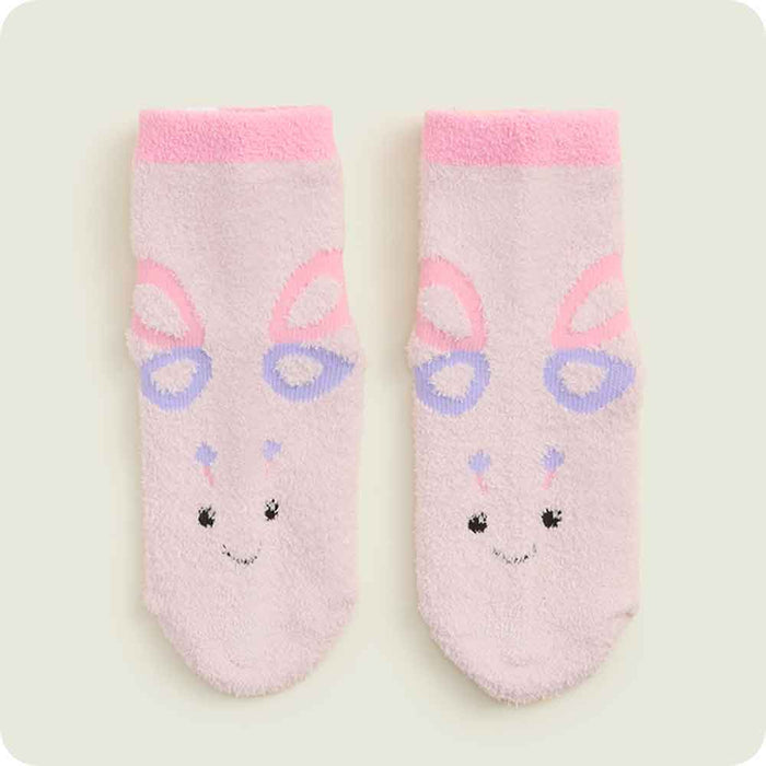 Warmies Butterfly Crew Sock Set for toddlers