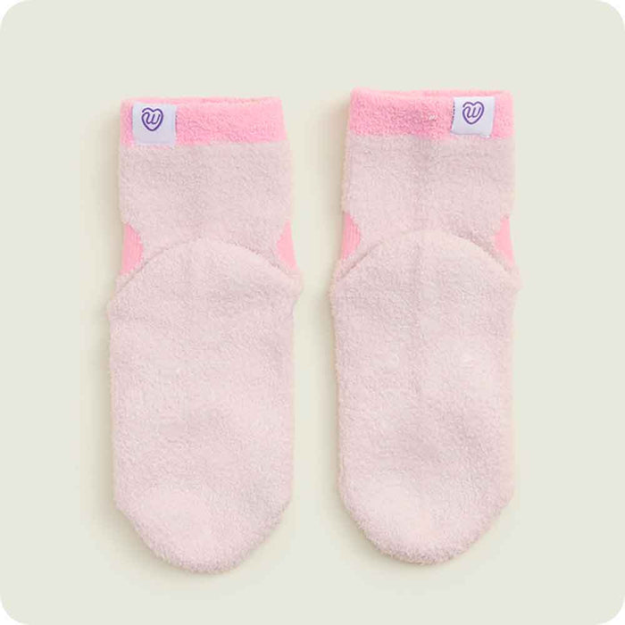 Warmies Butterfly Crew Sock Set foot detail