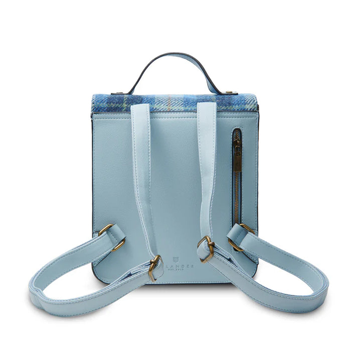 Calton Backpack - Blue Tartan