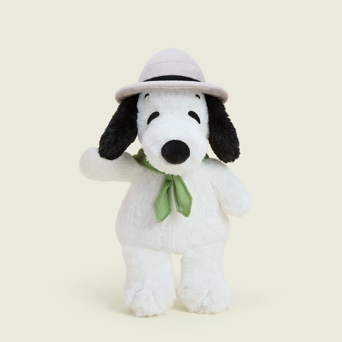 camp snoopy stuffed animal warmies peanuts collection