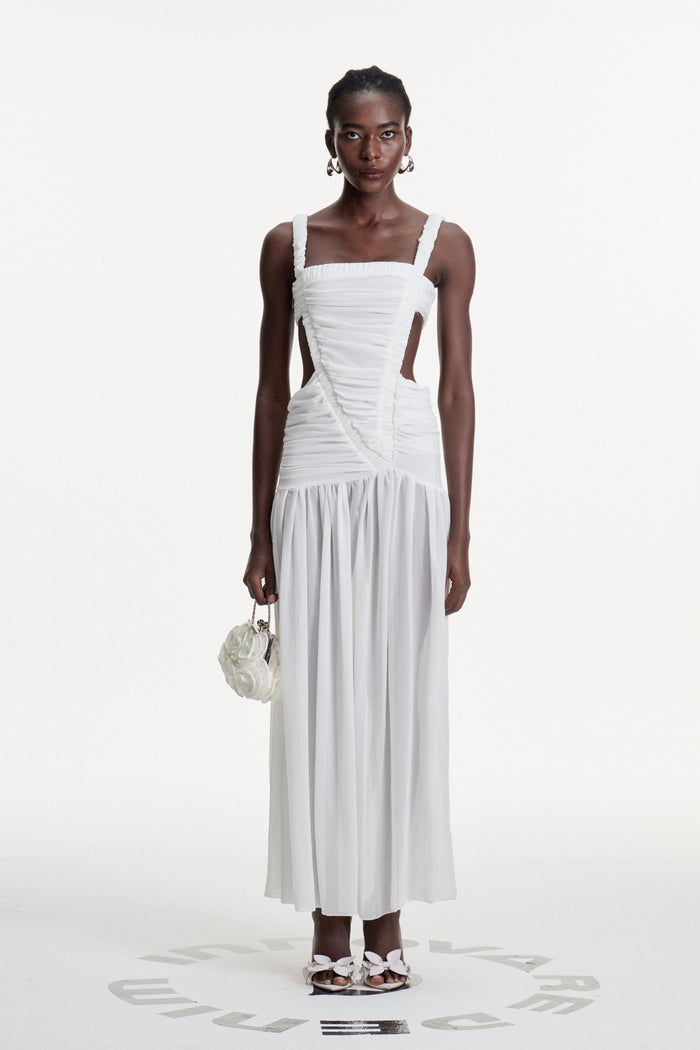 Candy Ruch Cutout Maxi Dress