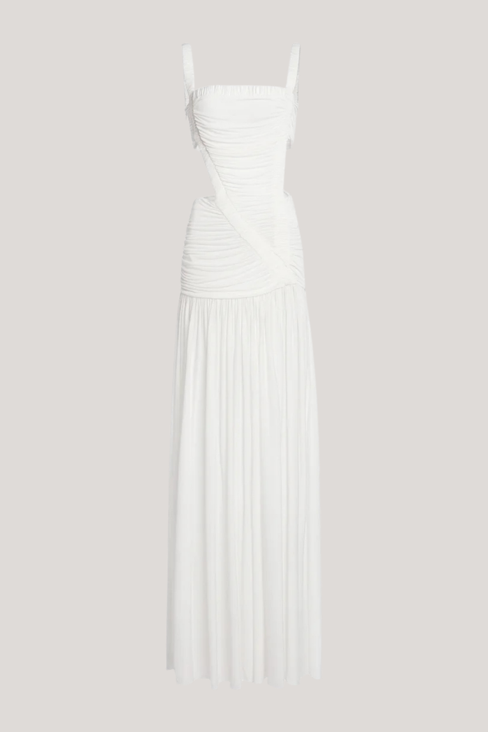 Candy Ruch Cutout Maxi Dress