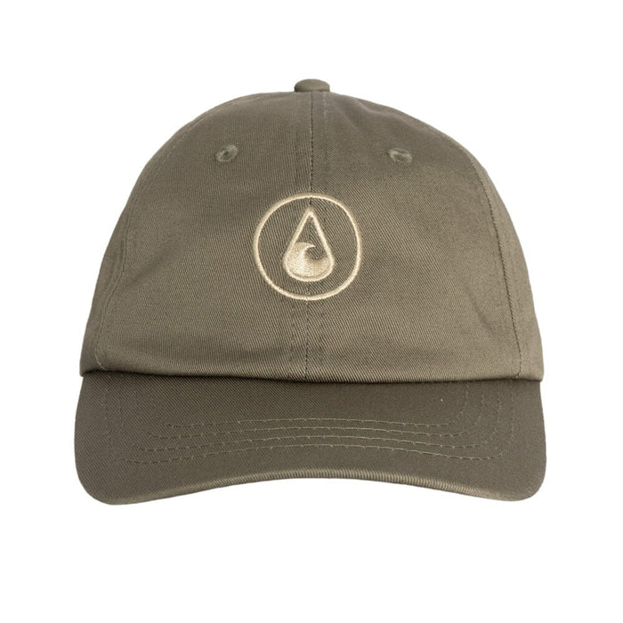Cap Catur olive green 6 Panel Cap Wave Hawaii