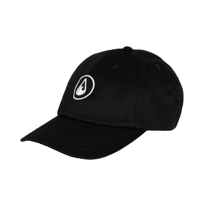 Cap Nuanu black 6 Panel Cap Wave Hawaii