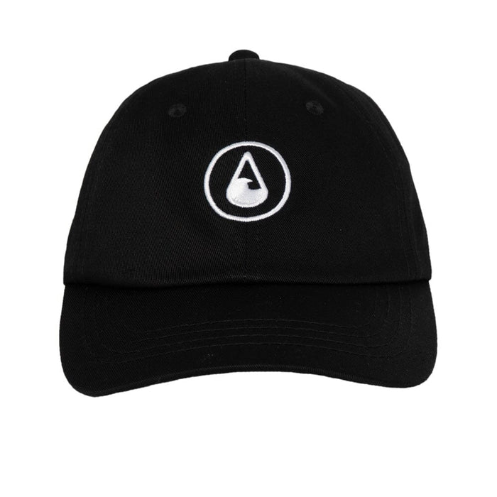 Cap Nuanu black 6 Panel Cap Wave Hawaii