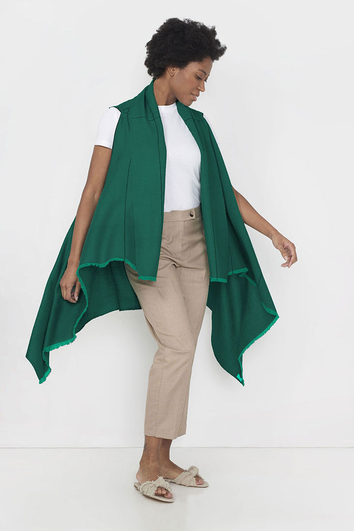 cape infinity lite wool emerald