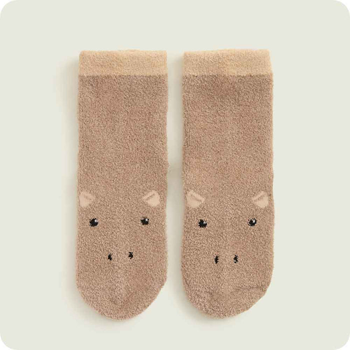 warmies Capybara toddler Crew Sock Set
