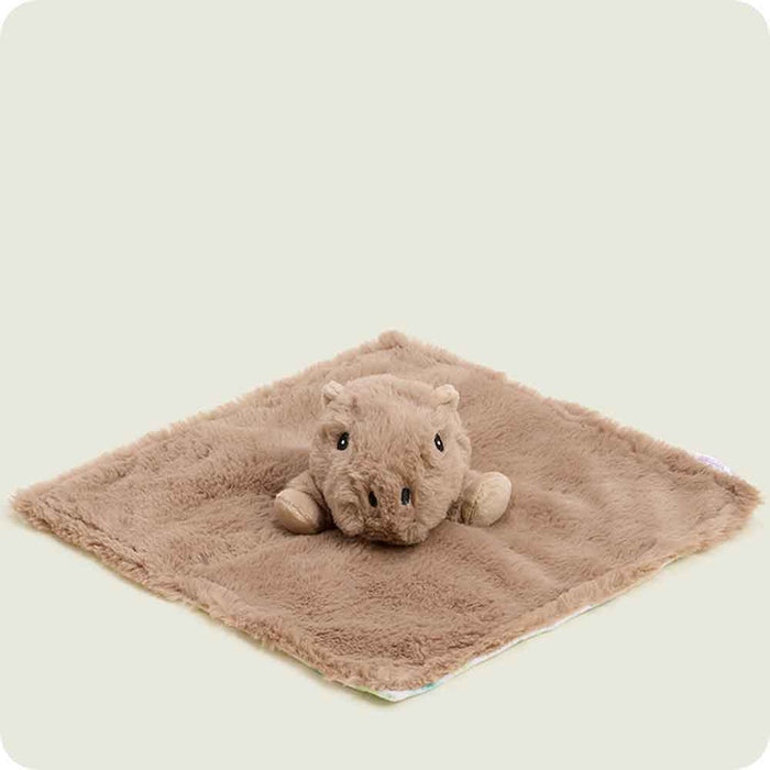 Capybara Lovey Blanket Warmies flat