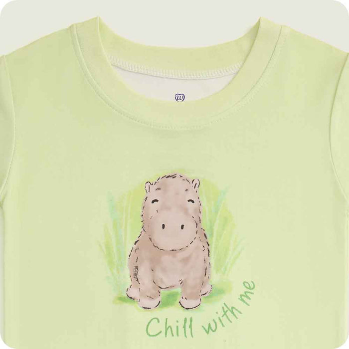 warmies Capybara Shorties Pajamas Chill with me design