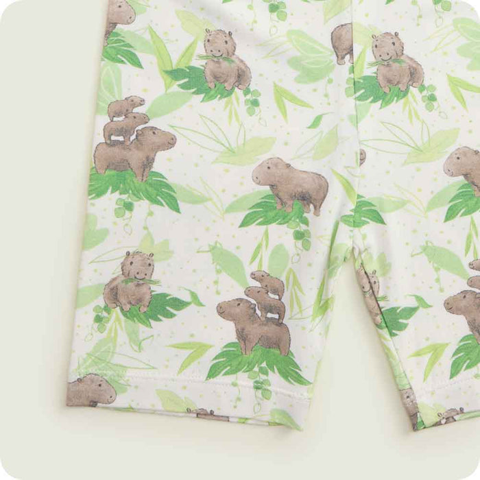 warmies Capybara short sleeve Pajamas