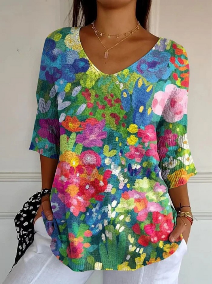 Clara – Graceful Detailing Blouse