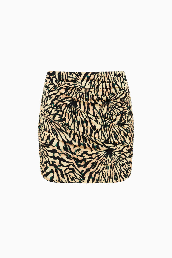 Clementine Jersey Skirt - Celestite