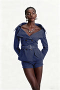 Colombo Lapel Buckle Jacket