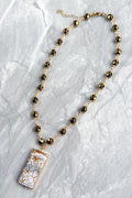 Colors of The Earth Beaded Necklace-Cute-Trendy-Shop-Womens-Boutique-Clothing-Store