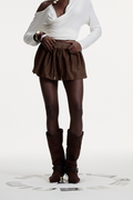 Colum Ruffle Mini Skirt