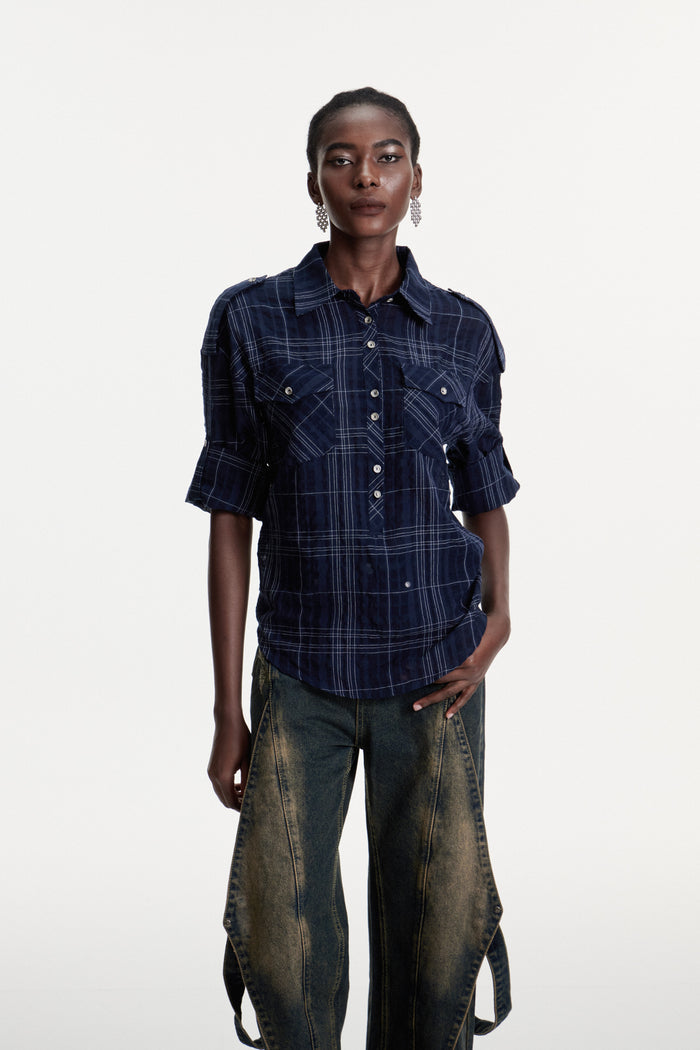 Columb Grid Shirt