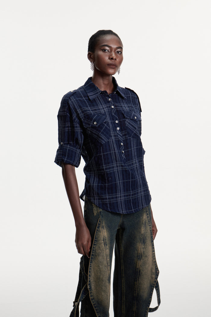 Columb Grid Shirt