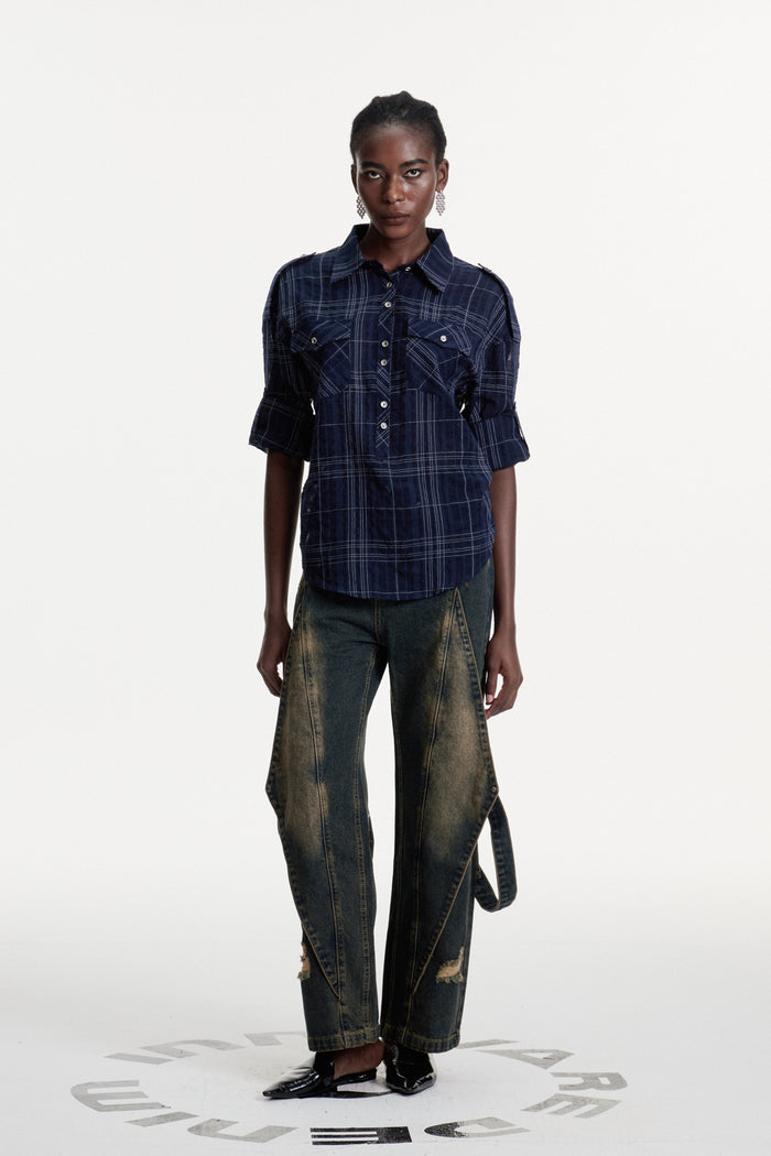 Columb Grid Shirt