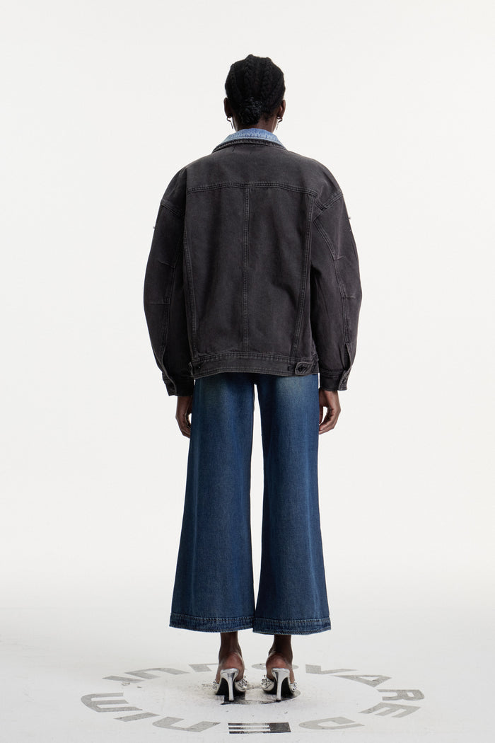 Conchita Crystal Denim Jacket