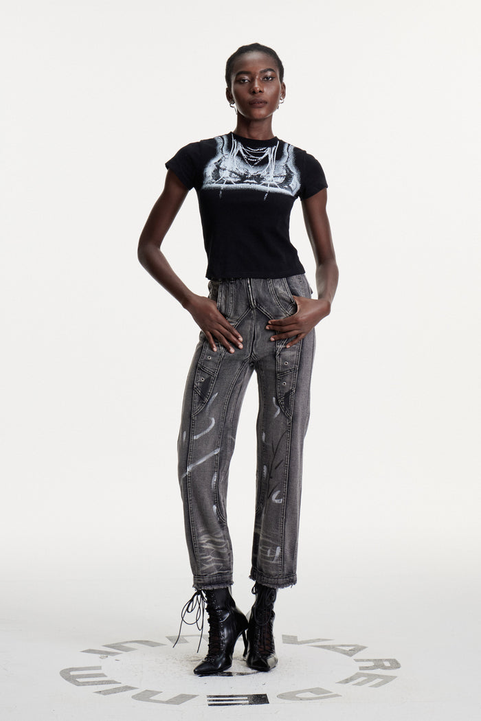 Conrado Deconstruct Skinny Jeans