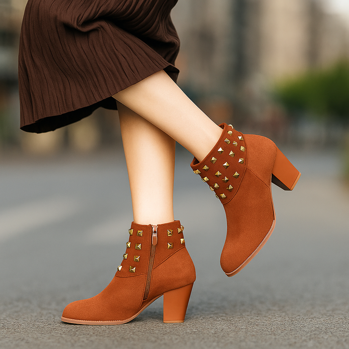 Corvella Stud Boots