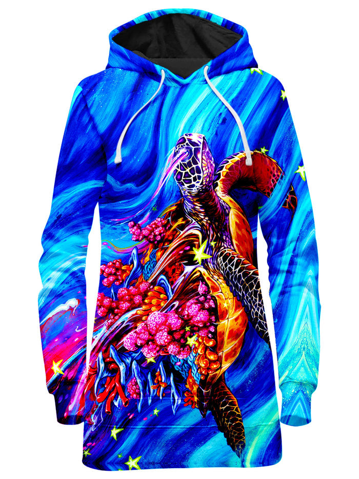 Cosmic Turtle Hoodie Dress Noctum X Truth Epic Hoodie