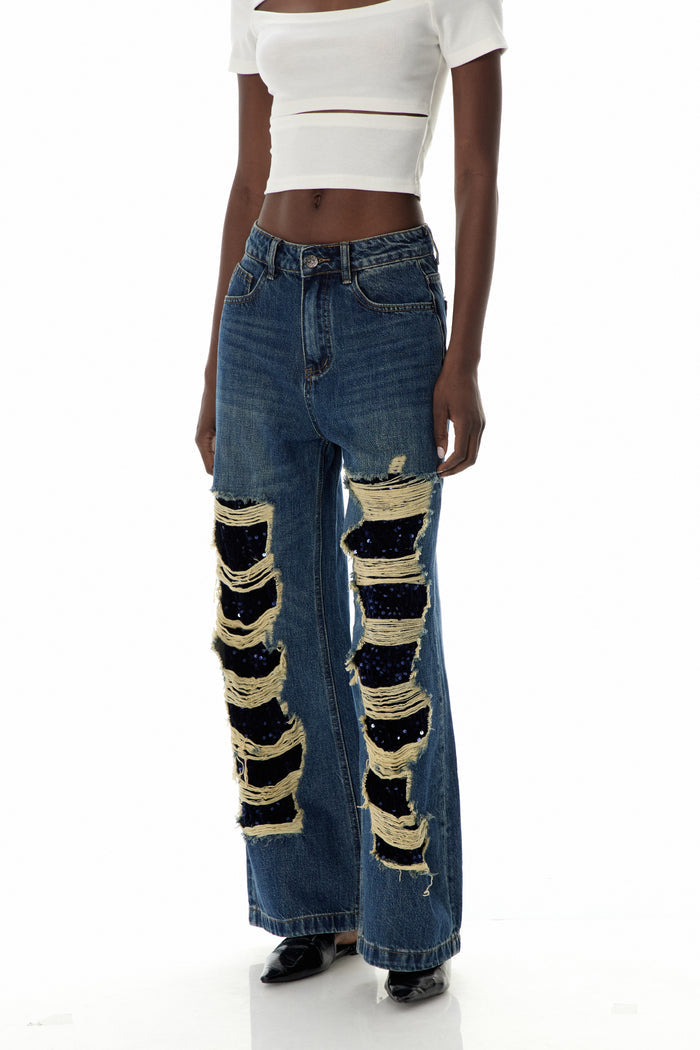 Csaba Ripped Jeans