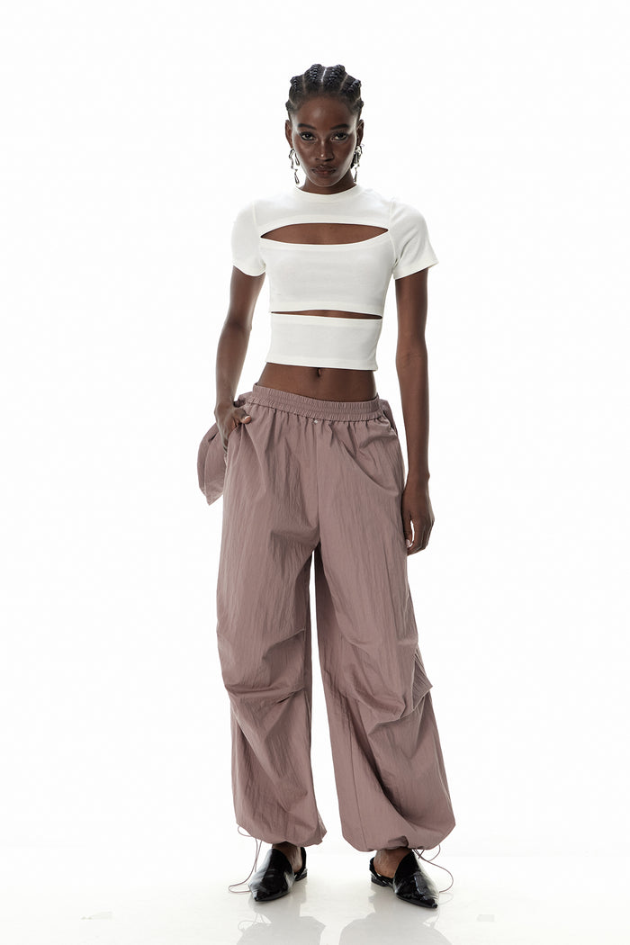 Cuauhtemoc Bow Barrel Pants