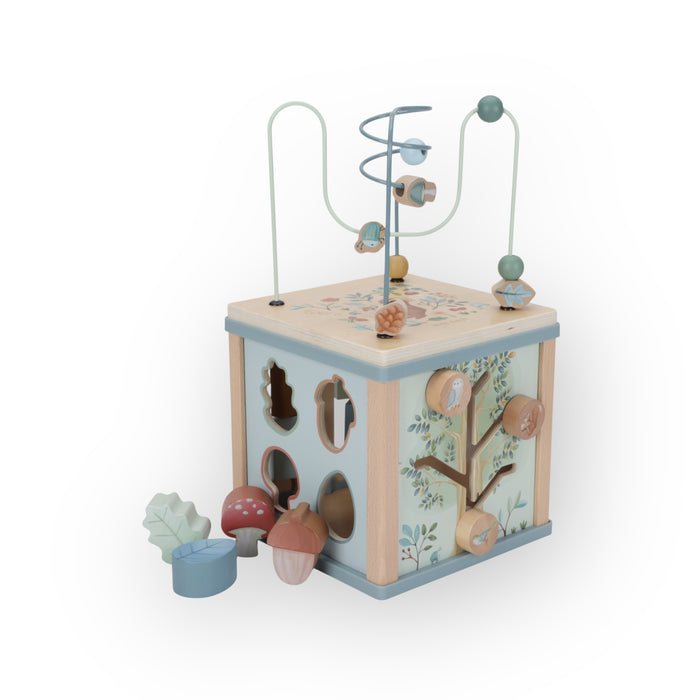 Cube d'activités en bois | Forest Friends
