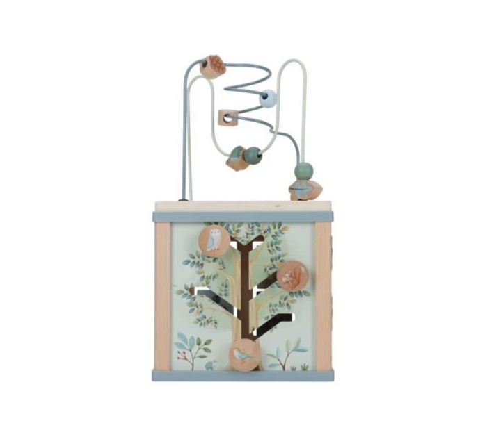 Cube d'activités en bois | Forest Friends